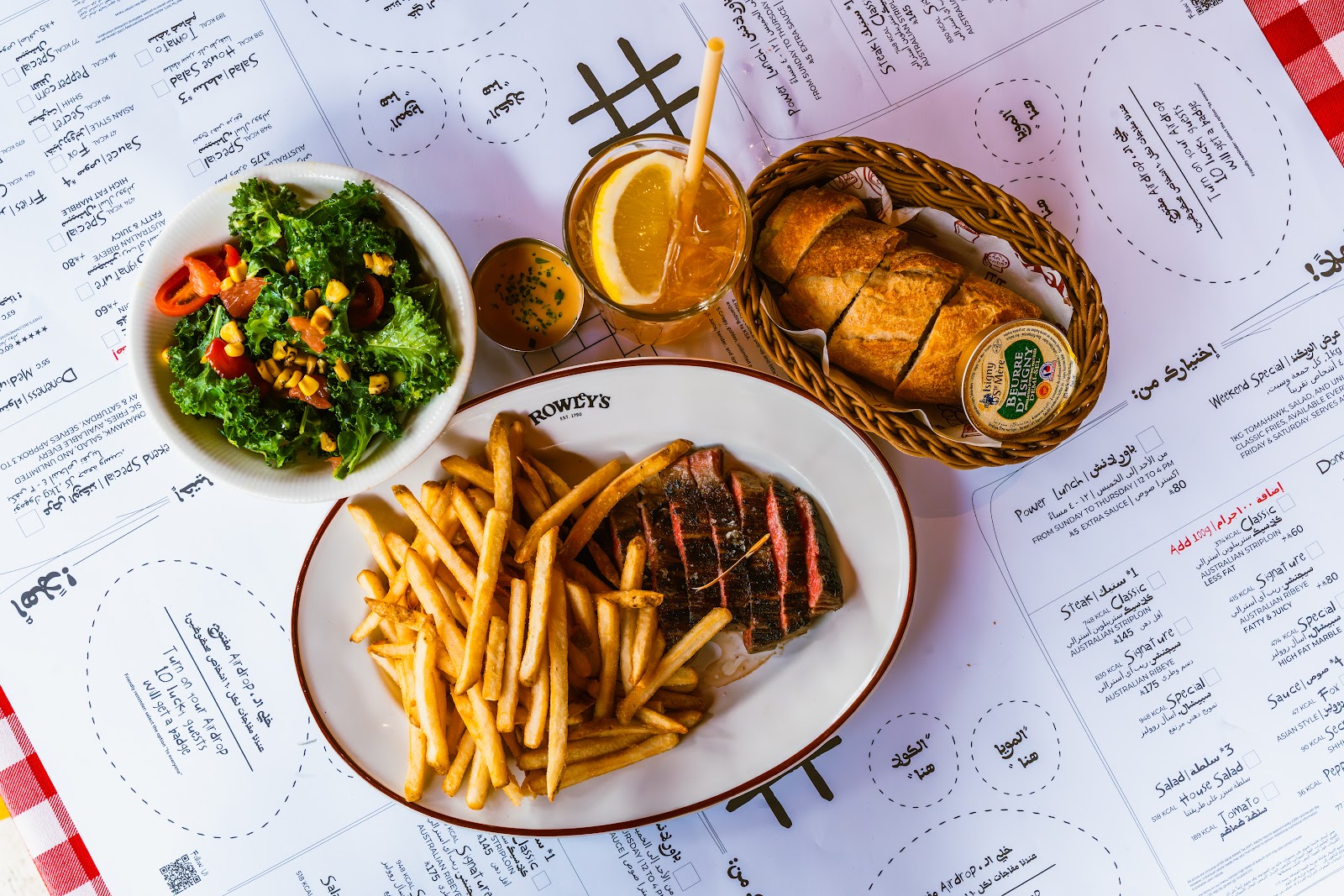 Best Steak Deal in Riyadh: The Power Menu at Rowley's KAFD - Rowley's ...