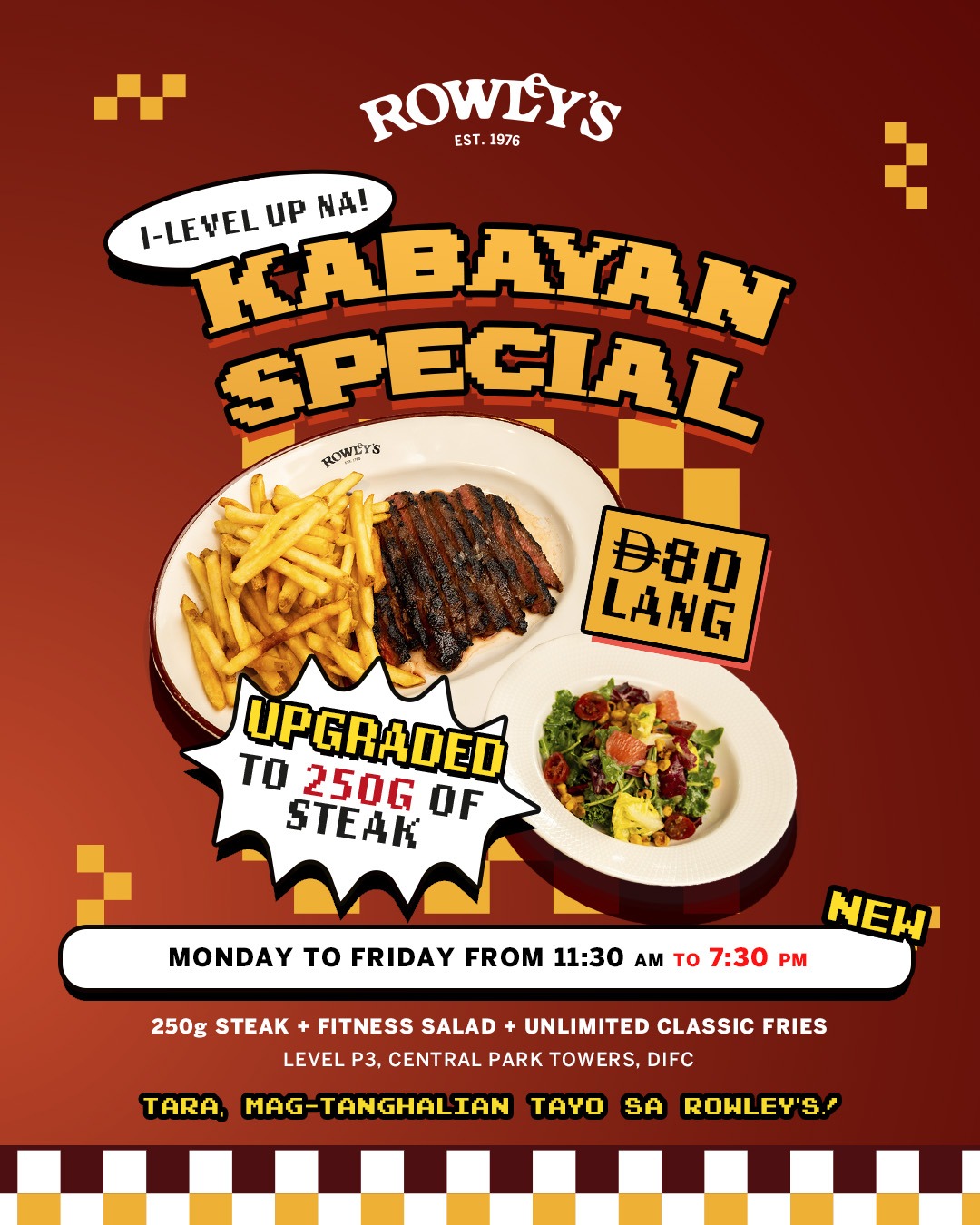 Kabayan Special — Steak dish